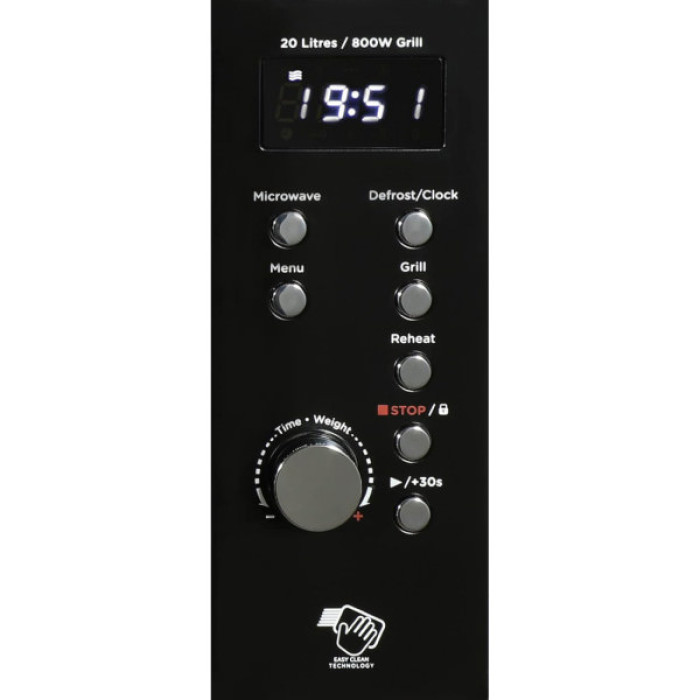 Мікрохвильова піч AIWA NAMICOOK CRYSTAL20 (MW-202DG BK)