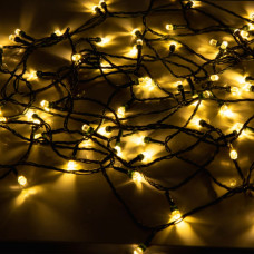 Гірлянда YES! Fun Діамант 8 мм 80 LED Тепло-біла 8 м 8 режимів миготіння (975052)