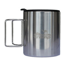 Чашка туристична Tramp 400 мл Steel (UTRC-137-metal)