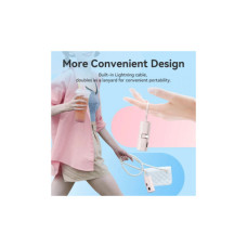 Батарея універсальна VENTION 4800mAh 22,5W PD, USB-C In/Out, LED display, with built-in USB-C cable Black (FHQB0)