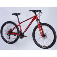 Велосипед Formula 27.5" MOTION DD рама-16" AL 2026 червоний з сірим (OPS-FR-27.5-295)