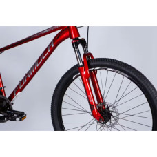 Велосипед Formula 27.5" MOTION DD рама-16" AL 2026 червоний з сірим (OPS-FR-27.5-295)