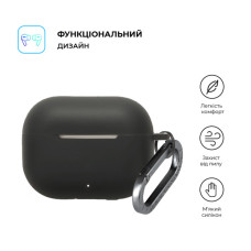 Чохол для навушників Armorstandart Hang Case для Huawei FreeBuds SE 4 Black (ARM90051)