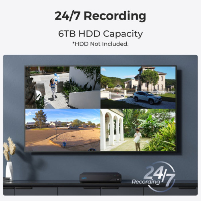 Реєстратор для відеоспостереження Reolink NVS4