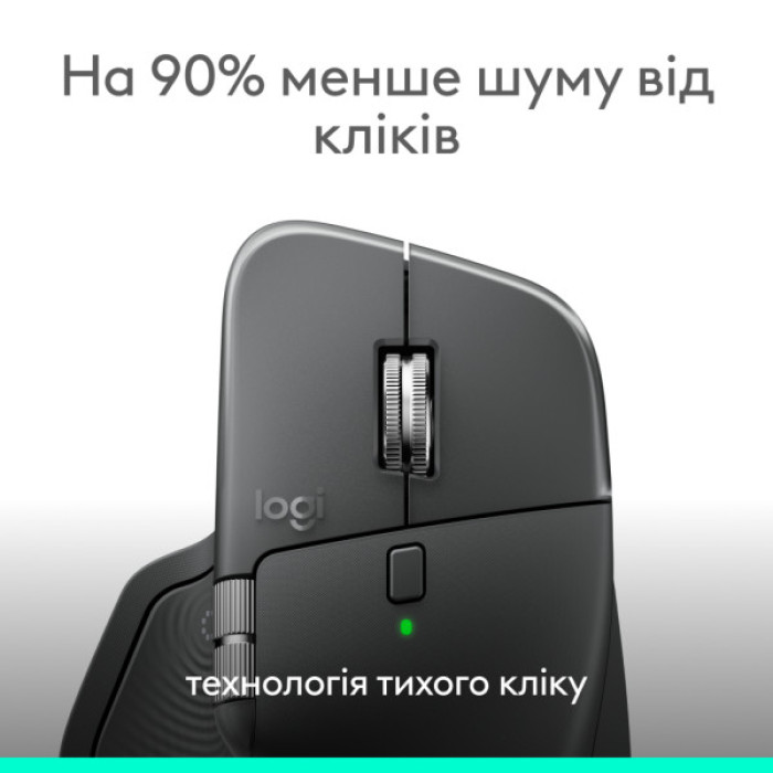 Мишка Logitech MX Master 4 for Business Wireless/Bluetooth Graphite (910-007617)
