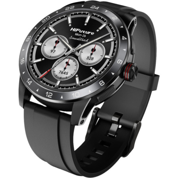 Смарт-годинник HiFuture flex 2 black (flex2.black)