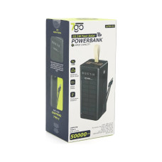 Батарея універсальна 7GO 50000mAh PD/22.5 Solar Black (GPW-01 / 45006)