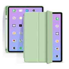 Чохол до планшета BeCover Tri Fold Soft TPU mount Apple Pencil Apple iPad 10.9" 2022/24/11" 2025 Light Green (708465)