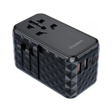 Зарядний пристрій Choetech 4xUSB 100W PD (2хUSB-C+2хUSB-A) сharger diamond model black (PD6028-BK)