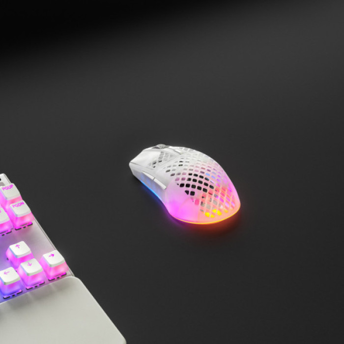 Мишка SteelSeries Aerox 3 Wireless Ghost (62610)