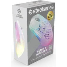 Мишка SteelSeries Aerox 3 Wireless Ghost (62610)