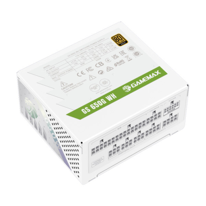 Блок живлення Gamemax 650W (GS 650G WH V25)