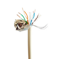 Кабель мережевий FTP 100м, cat 6, CCA, AWG23, Patchkabel Cablexpert (FPC-6004-L/100)