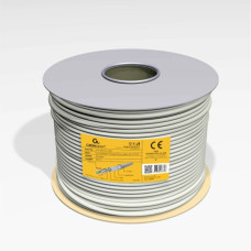 Кабель мережевий FTP 100м, cat 6, CCA, AWG23, Patchkabel Cablexpert (FPC-6004-L/100)