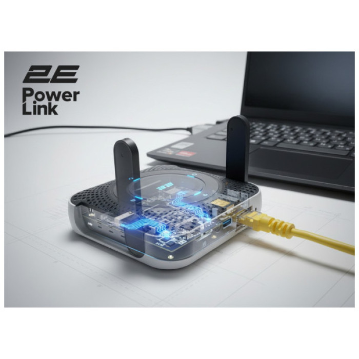 Мобільний Wi-Fi роутер 2E PowerLink MiFi-5 2025 (794300866700)