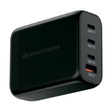 Зарядний пристрій Armorstandart ARP-131 Resolute Power USB-C 100W GaN Black (ARM70024)