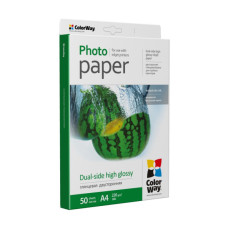 Фотопапір ColorWay A4 220г Glossy 50ст. (PGD220050A4)