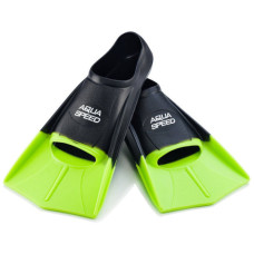 Ласти Aqua Speed Training Fins 137-38 5630 чорний, зелений 33-34 (5908217656308)