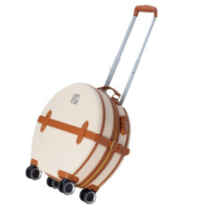 Валіза Semi Line 24" (M) Ecru/Brown (T5670-3) (DAS302667)