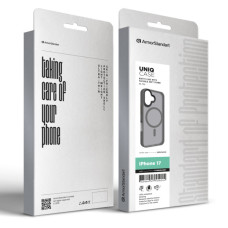 Чохол до мобільного телефона Armorstandart Uniq MagCase Apple iPhone 17 Titanium Grey (ARM86265)