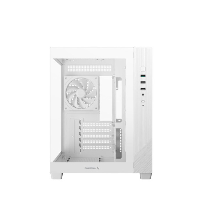 Корпус для ПК Deepcool CG330 3F White (R-CG330-WHNGM3-G)