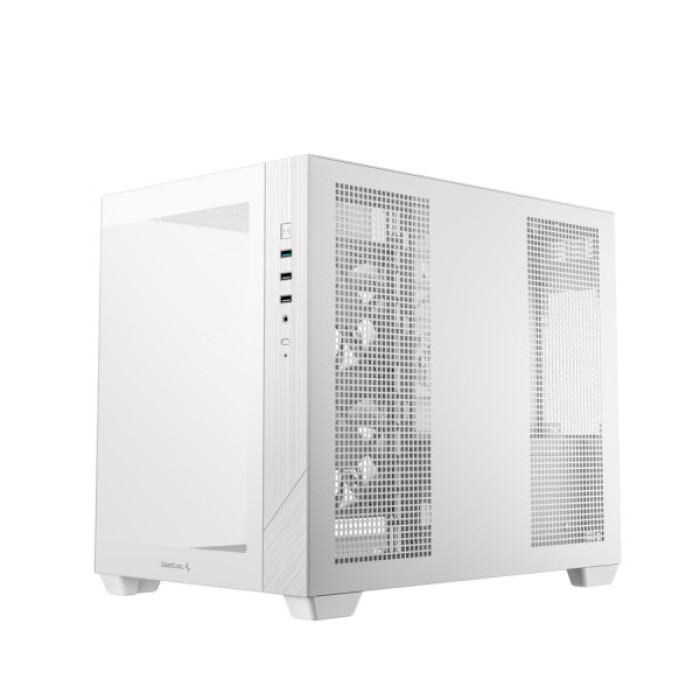 Корпус для ПК Deepcool CG330 3F White (R-CG330-WHNGM3-G)