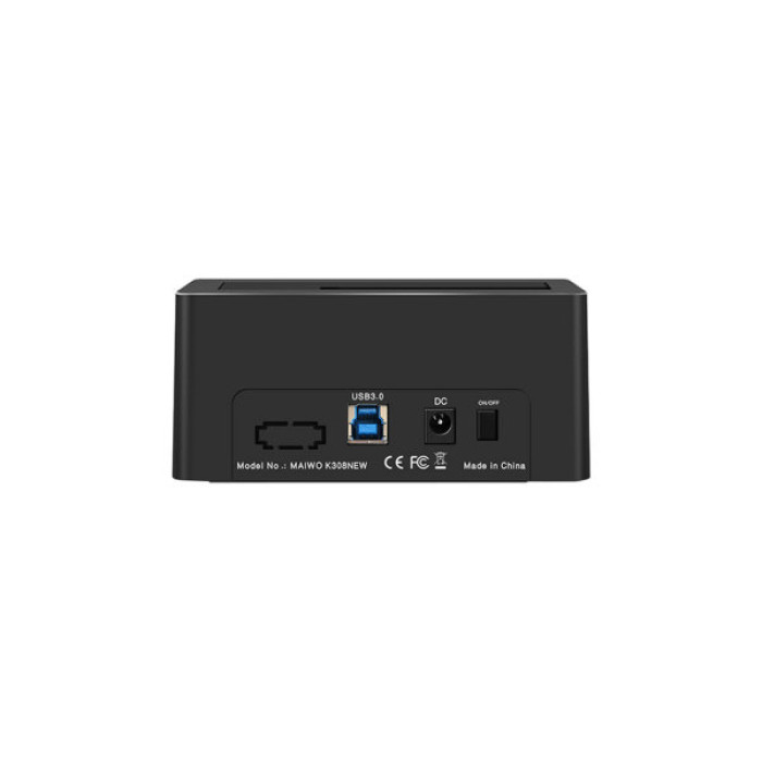 Док-станція для накопичувачів Maiwo HDD 2.5"/3.5" SATA/SSD USB 3.0 (K308P)