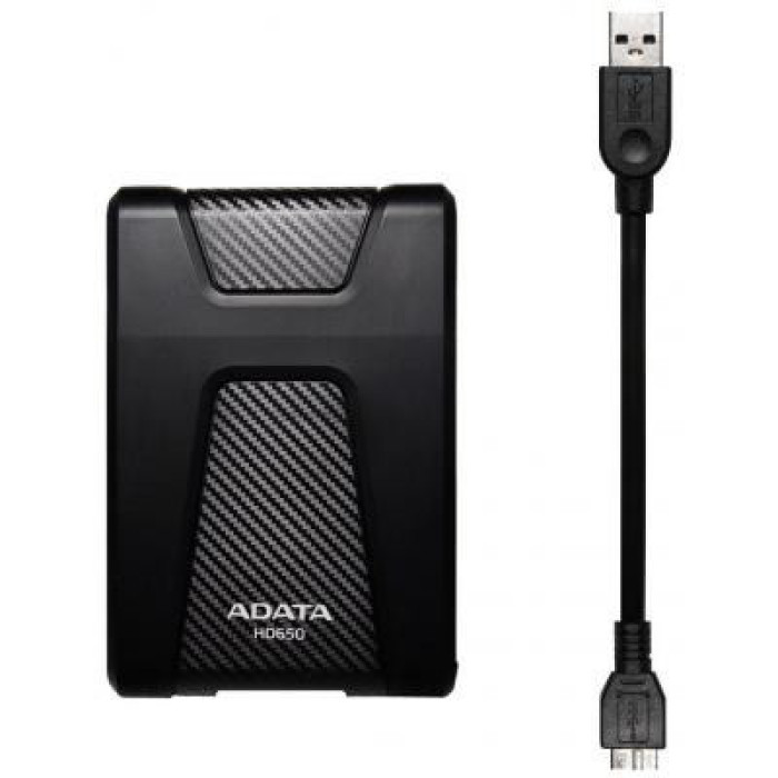 Зовнішній жорсткий диск 2.5" 2TB ADATA (AHD650-2TU31-CBK)