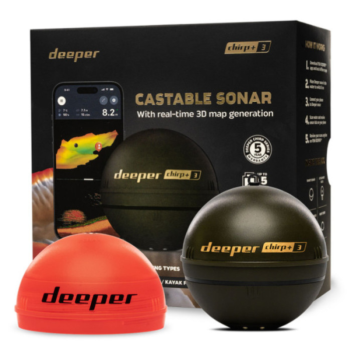 Ехолот Deeper Smart Sonar CHIRP+ 3.0, FLDP47 (ITGAM1951)