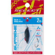 Блешня Select Supreme 2.0g 27mm 13 Indigo Mood (1870.80.46)