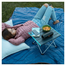 Туристичний стіл Naturehike NH19Z008-Z, алюміній, Розмір S, чорний (6927595737309)