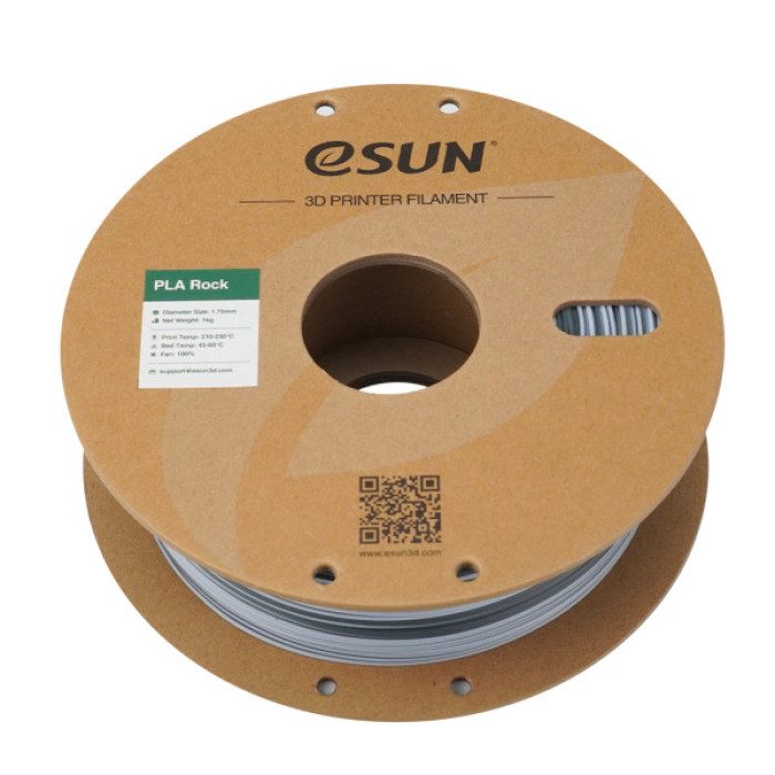Пластик для 3D-принтера eSUN PLA Rock 1,75mm 1kg LIMESTONE (PLA-ROCK175O-LR1P1)