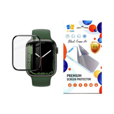 Скло захисне Drobak Apple Watch Series 10 46mm Black Frame A+ (323231)