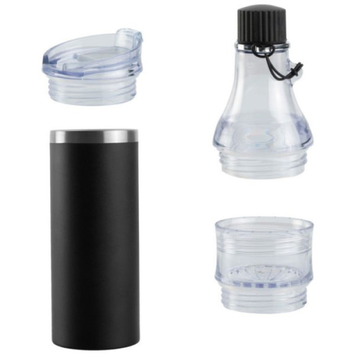 Термокружка Schwarzwolf Dominika 4 в 1 чорний (F4900500AJ3)