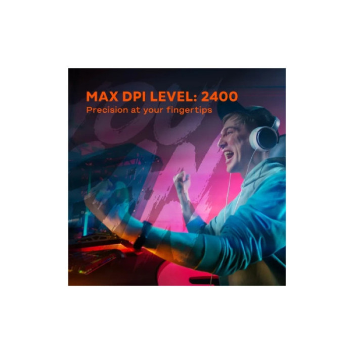 Мишка Canyon Cutlass Wireless USB Black (CND-SGMW11B)