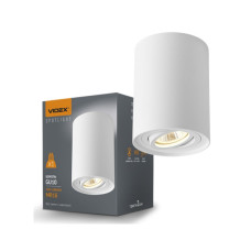 Світильник точковий Videx під лампу GU10 накладний Білий (VL-SPF13A-W)