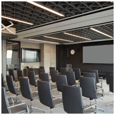 Світильник Євросвітло Sign-30 підвісний лінійний на тросах 30Вт 6400К чорний