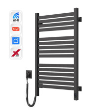 Сушарка для рушників Navin Авангард Х, 800х480, Wi-Fi, чорний муар, лівобічна (12-272155-4880)