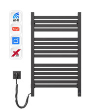 Сушарка для рушників Navin Авангард Х, 800х480, Wi-Fi, чорний муар, лівобічна (12-272155-4880)