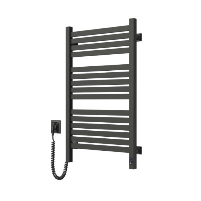 Сушарка для рушників Navin Авангард Х, 800х480, Wi-Fi, чорний муар, лівобічна (12-272155-4880)