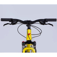 Велосипед Formula 26" MOTION DD FR рама-13" AL 2026 жовтий з чорним (OPS-FR-26-811)