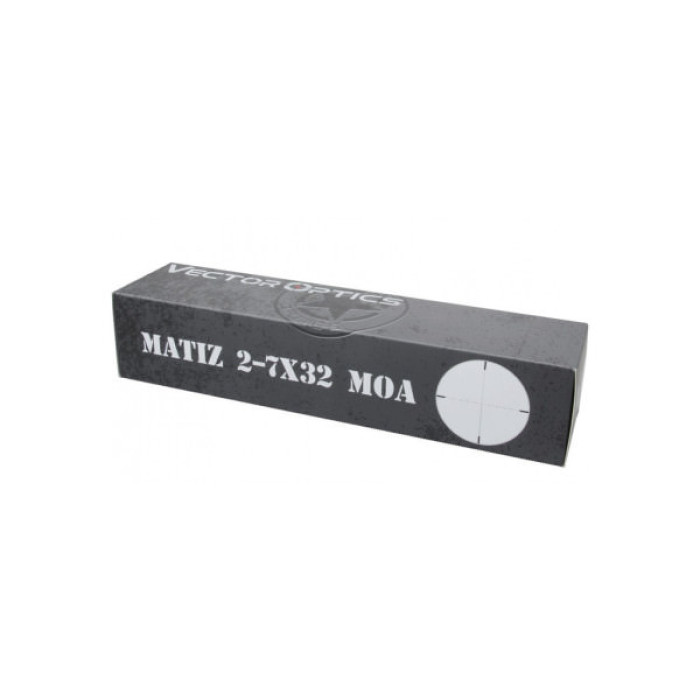 Оптичний приціл Vector Optics Matiz 2-7x32 (25,4 мм) MOA SFP (SCOM-33)