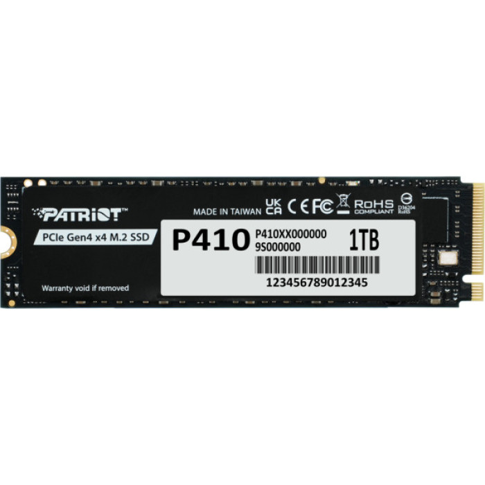 Накопичувач SSD M.2 2280 1TB Patriot (P410P1TBM28H)