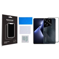 Скло захисне BeCover Tecno POVA 5 (LH7n) Black (710031)