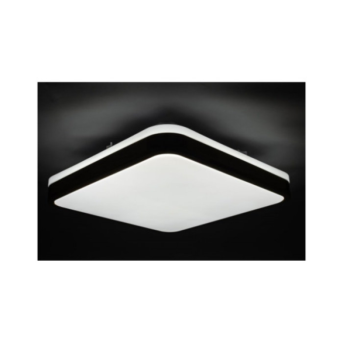 Світильник Vestum GLOW матовий 60W 391*391*65мм 3000К-6500К з ДК махагон (VS-91051)