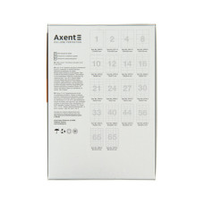 Етикетка самоклеюча Axent 105x148,5 (4 на листі) с/кл (100 листів) (2461-A)