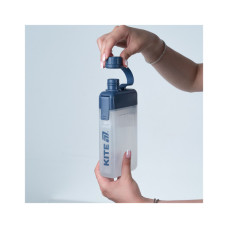 Пляшка для води Kite 450 мл синя (K25-1239-1)