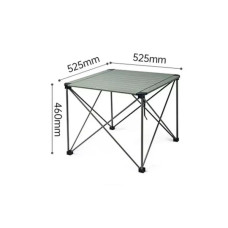 Туристичний стіл Naturehike CNK2450JJ013, M, алюміній, сірий (6976507663267)