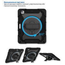 Чохол до планшета BeCover Horizontal handle Apple iPad Air 13" M4 2026 Black (715290)