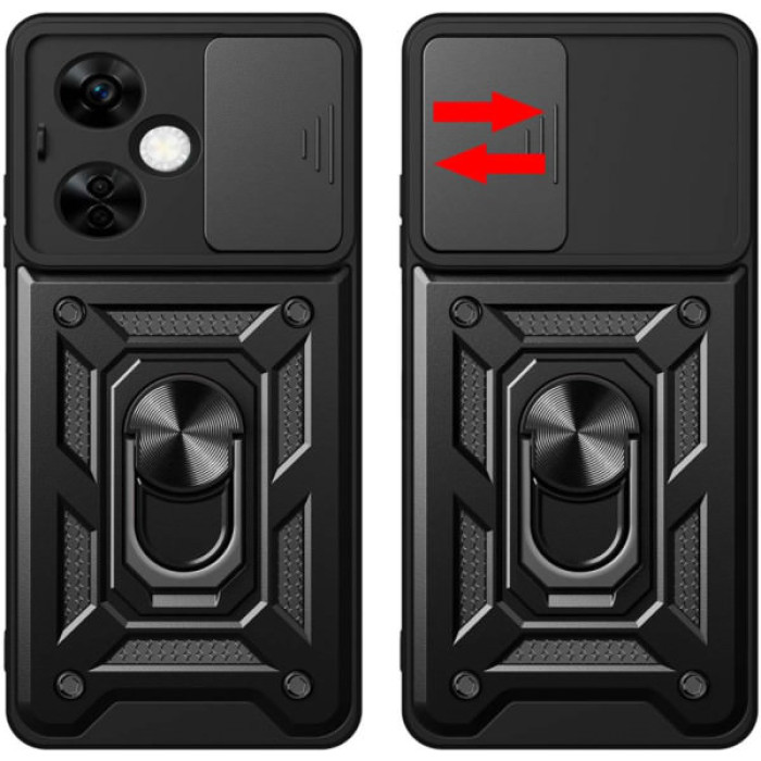 Чохол до мобільного телефона BeCover Military OnePlus Nord CE 3 Lite 5G Black (713548)